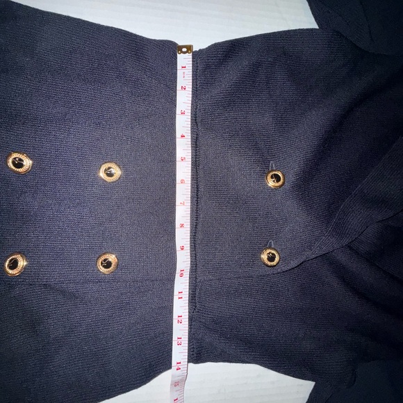 Vintage St John By Marie Gray Black Dress - Picture 8 of 8